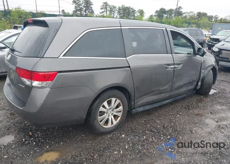 2016 Honda Odyssey Se из США, поврежденный, VIN 5FNRL5H31GB021753